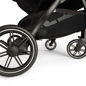 Poussette double trvl dubl caviar Nuna