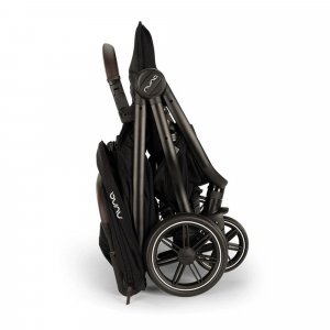 Poussette double trvl dubl caviar Nuna