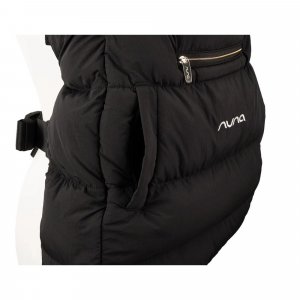 Housse protection hiver caviar pour porte bébé cudl Nuna