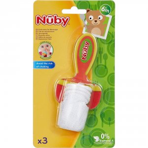Lot de 3 filets de remplacement pour grignoteuse Nuby