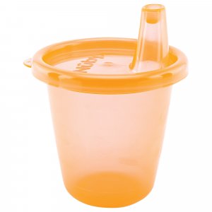 Lot de 6 gobelets d'apprentissage avec bec dur Nuby