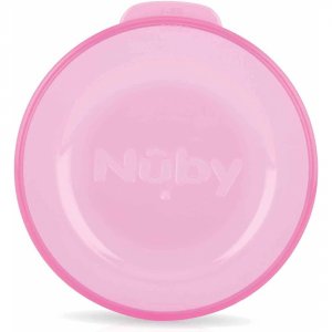 Tasse d'apprentissage 360° avec anses 240ml rose Nuby