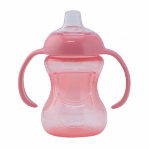 Mini tasse d'apprentissage avec anses 150ml rose Nuby