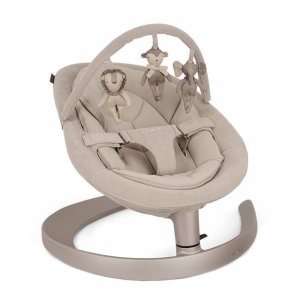 Transat leaf grow avec arche de jeux chateau Nuna