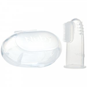 Lot de 2 brosses à dents doigt Nuby