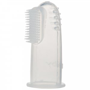 Lot de 2 brosses à dents doigt Nuby