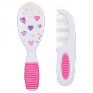 Lot de brosses et peignes bébé Nuby