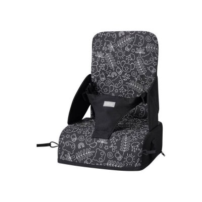 Siege réhausseur panda noir et blanc avec harnais 3 points - dès 6 mois