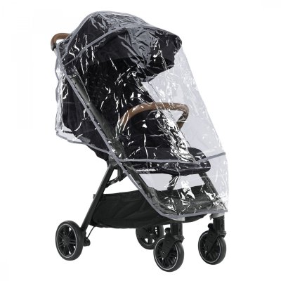 BEO Habillage Pluie Poussette Universelle Imperméable Habillage Pluie Cosy Bébé  Confort Canne Anti-pluie/poussière Housse Couverture de Pluie avec  Fermeture à Glissière en PVC Transparent pour Landau