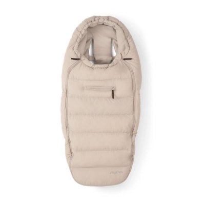 Chancelière et moufles pour poussette biscotti