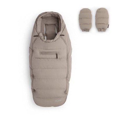 Chancelière et moufles pour poussette chateau