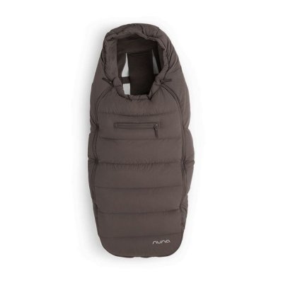 Chancelière et moufles pour poussette chestnut