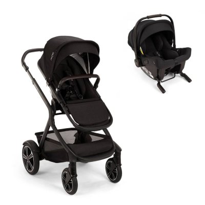 Poussette duo demi next + siege auto pipa urbn caviar