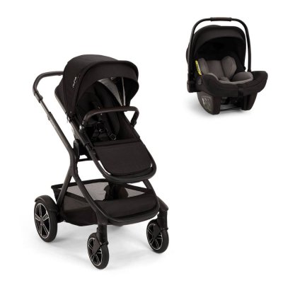 Poussette duo demi next + siège auto pipa next caviar