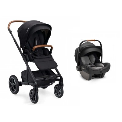 Poussette duo mixx next + siège auto pipa next caviar