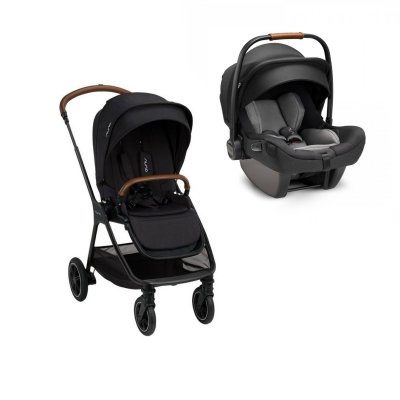 Poussette duo triv next + siège auto pipa next caviar
