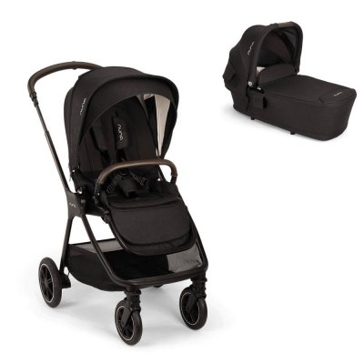 Poussette duo triv next + nacelle lytl caviar