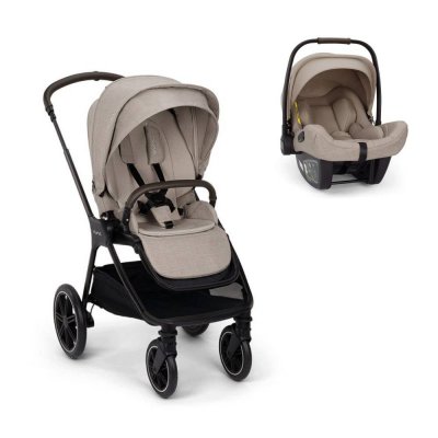Poussette duo triv lx + siège auto pipa next chateau