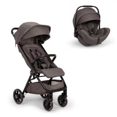 Poussette duo trvl lx thunder + siège auto arra flex thunder