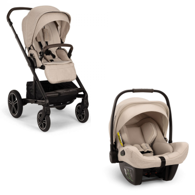 Poussette duo mixx next + siège auto pipa next biscotti