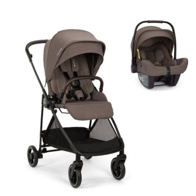 Poussette duo ixxa next + siège auto pipa next chestnut