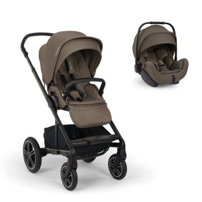 Poussette duo mixx next + siège auto arra flex pistachio