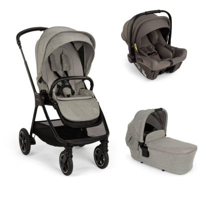 Poussette trio triv next graphene + siège auto pipa urbn thunder + nacelle lytl graphene - collection bmw