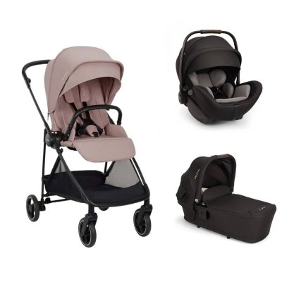 Poussette trio ixxa next calla + siège auto arra flex caviar + nacelle lytl caviar