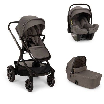 Poussette trio demi next + siège auto pipa next + nacelle demi next thunder - base curv offerte