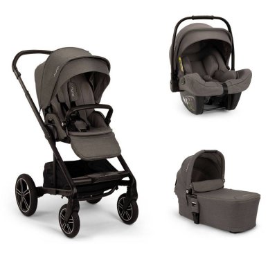Poussette trio mixx next + siège auto pipa next + nacelle mixx thunder