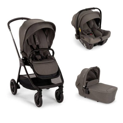 Poussette trio triv next + siège auto pipa urbn + nacelle lytl thunder