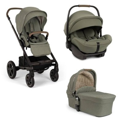 NUNA Poussette trio mixx next + siège auto arra next + nacelle mixx pine
