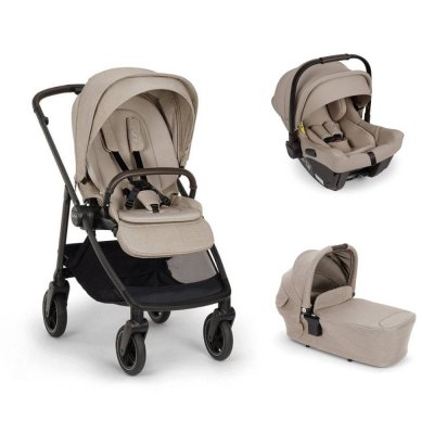 Poussette trio swiv + siège auto pipa urbn + nacelle lytl chateau
