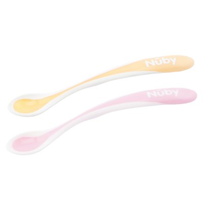 Lot de 2 cuillères thermosensibles