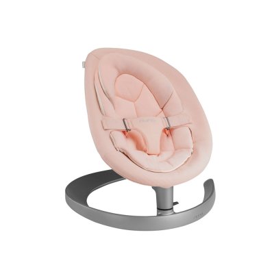 Transat bébé leaf grow avec arche peach