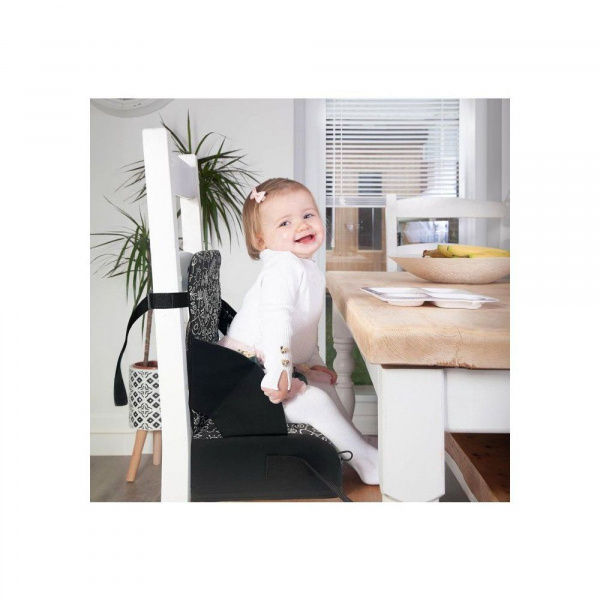 Siege réhausseur panda noir et blanc avec harnais 3 points - dès 6 mois Nuby