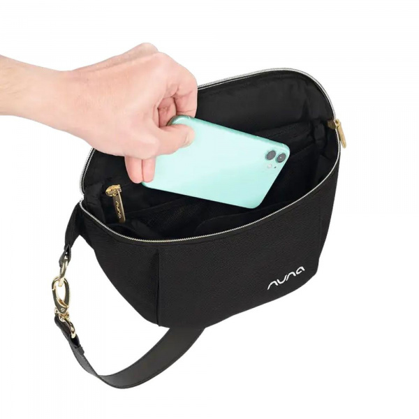 Sac de poussette sling bag caviar Nuna