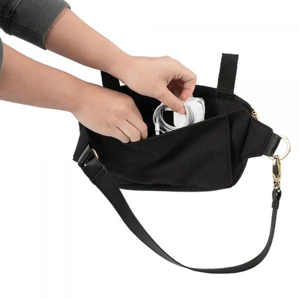 Sac de poussette sling bag caviar Nuna