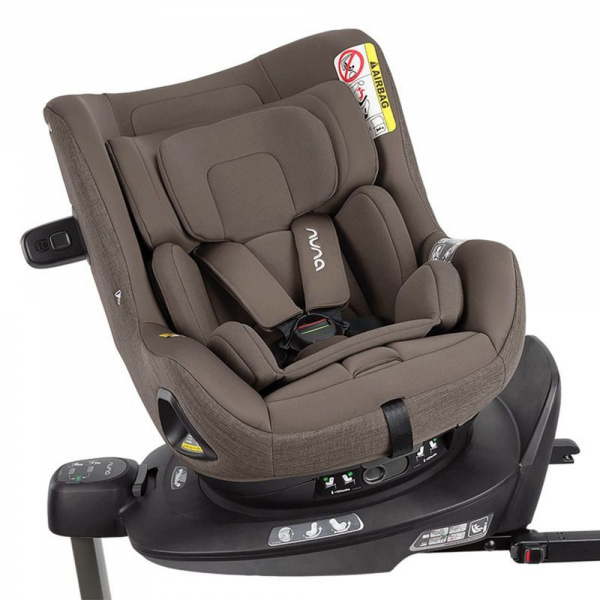 Siège auto pivotant pruu 360° i-size chestnut Nuna
