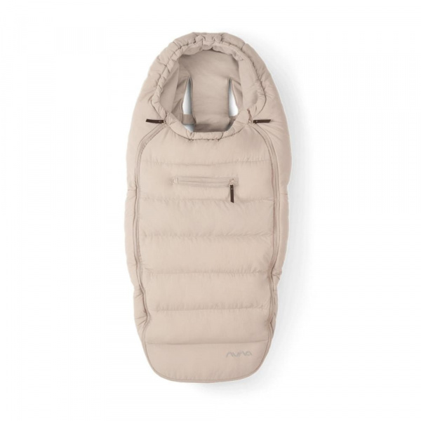 Chancelière et moufles pour poussette biscotti Nuna