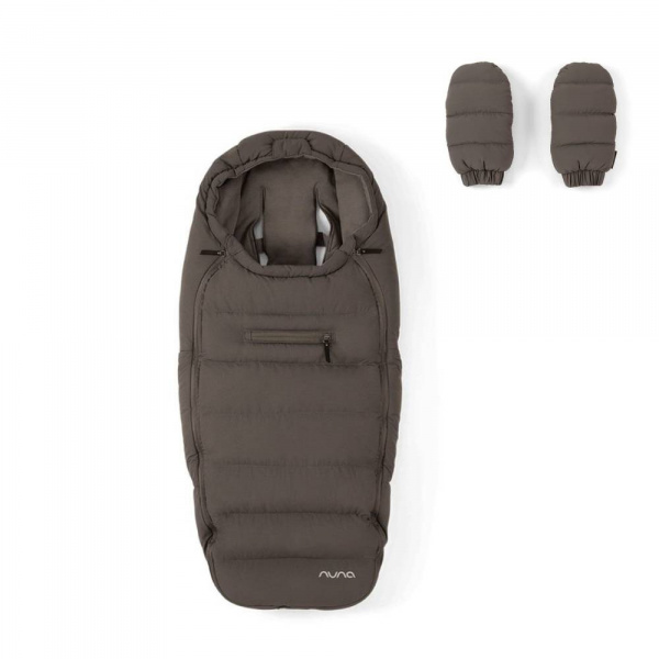 Chancelière et moufles pour poussette thunder Nuna