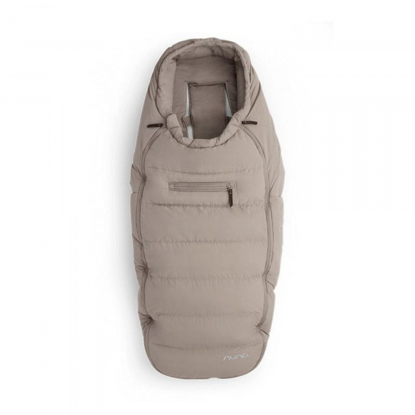 Chancelière et moufles pour poussette chateau Nuna