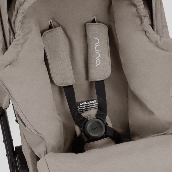 Chancelière et moufles pour poussette chateau Nuna