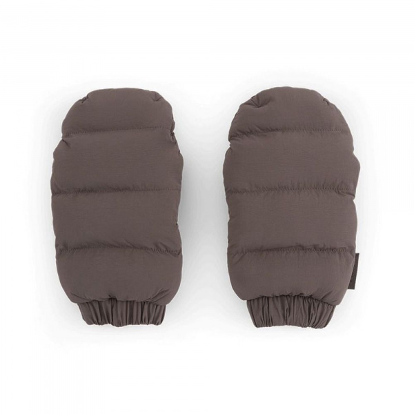 Chancelière et moufles pour poussette chestnut Nuna