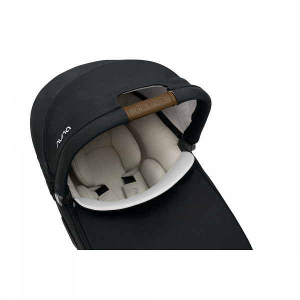 Poussette duo swiv biscotti + nacelle cari next caviar Nuna