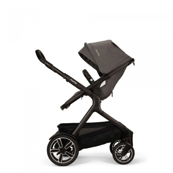 Poussette trio demi next + siège auto arra flex + nacelle demi next thunder - base curv offerte Nuna