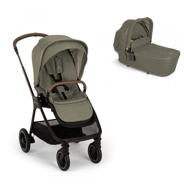Poussette duo triv next + nacelle lytl pine Nuna