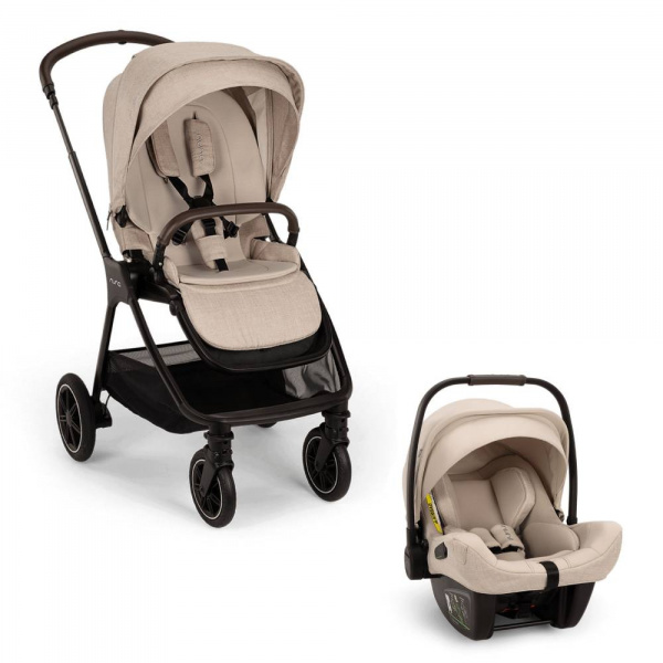 Poussette duo triv next + siège auto pipa next biscotti Nuna