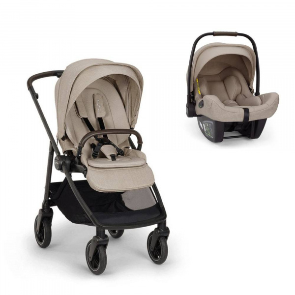Poussette duo swiv + siège auto pipa next chateau Nuna