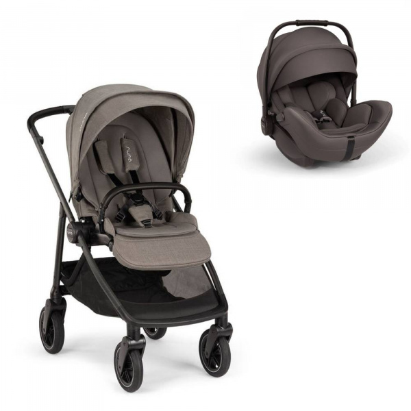 Poussette duo swiv granite + siège auto arra flex thunder Nuna